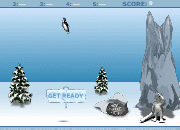 คลิกที่นี่ : มนุษย์หิมะตีเพนกวิน - ห้องเกมส์