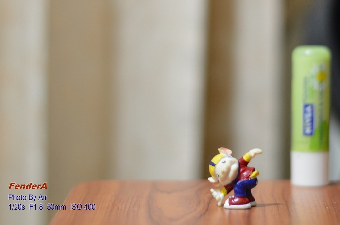 จากค่าที่ F 1.8 การละลายหลังทำได้ดีทีเดียว แต่ภาพอาจมี ...