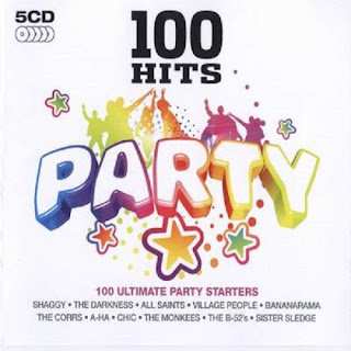 [MP3] VA - 100 Hits Party (5CD) (2008) (320 Kbps).jpg