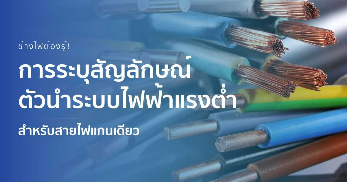 การระบุสัญลักษณ์ตัวนำระบบไฟฟ้าแรงต่ำ สำหรับสายไฟแกนเดียว.jpg