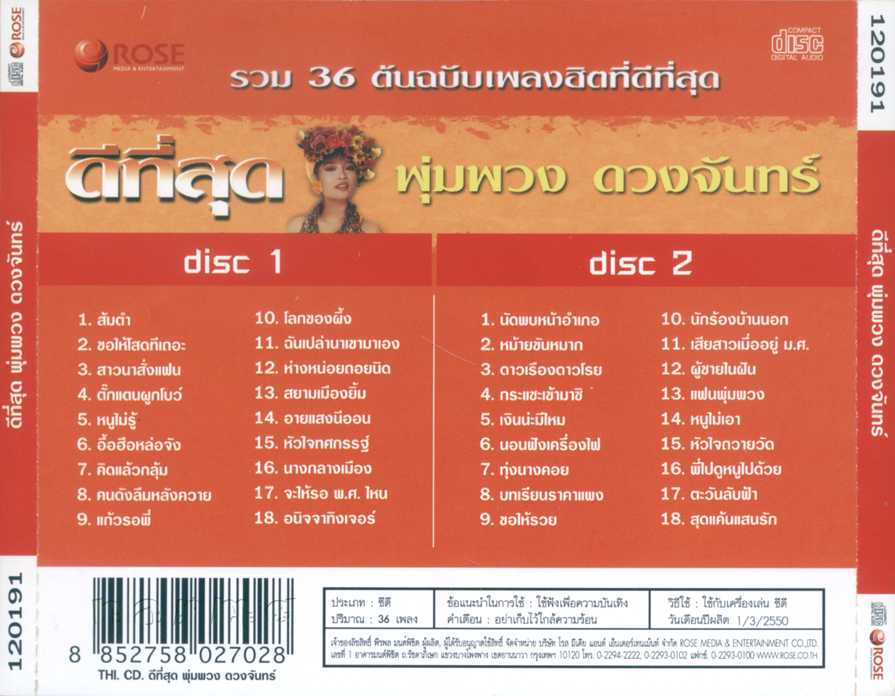 ส่องแสง กำแพงเพชร ชุด ดีที่สุด พุ่มพวง ดวงจันทร์ (320kbps)