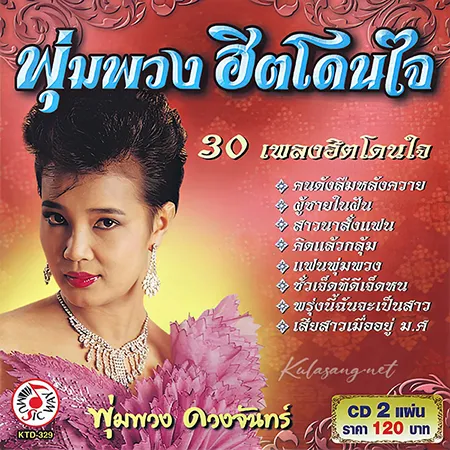 พุ่มพวง ดวงจันทร์ - 30 เพลงฮิตโดนใจ (320KBpS)