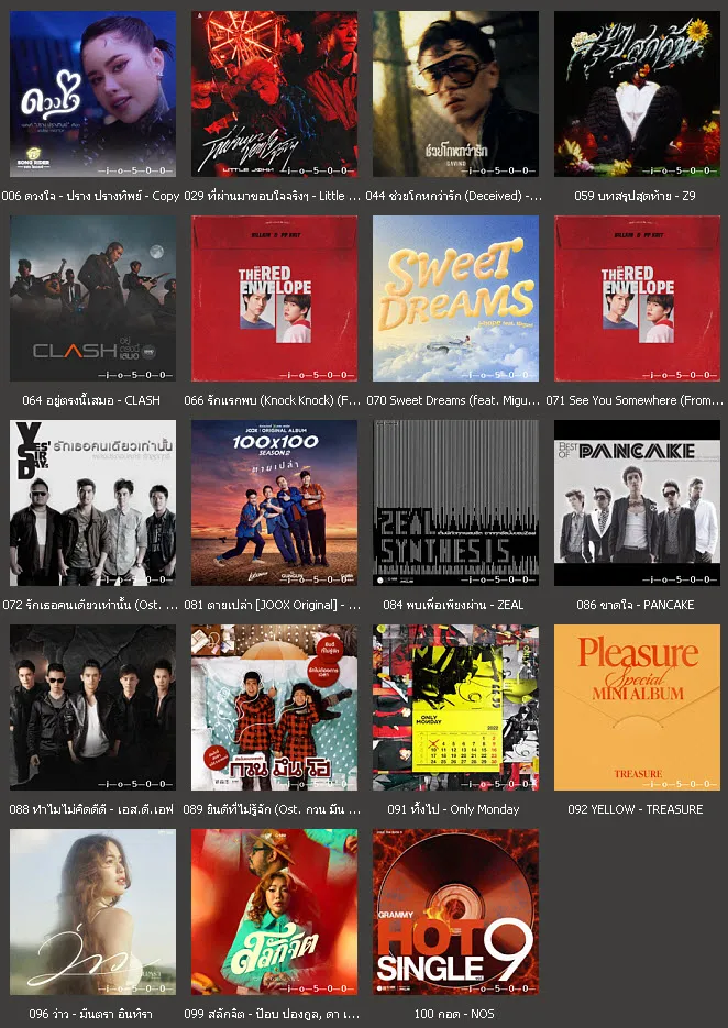 JOOX Thailand Top 100 • Update 10 เม.ย. 68 [320 kbps]