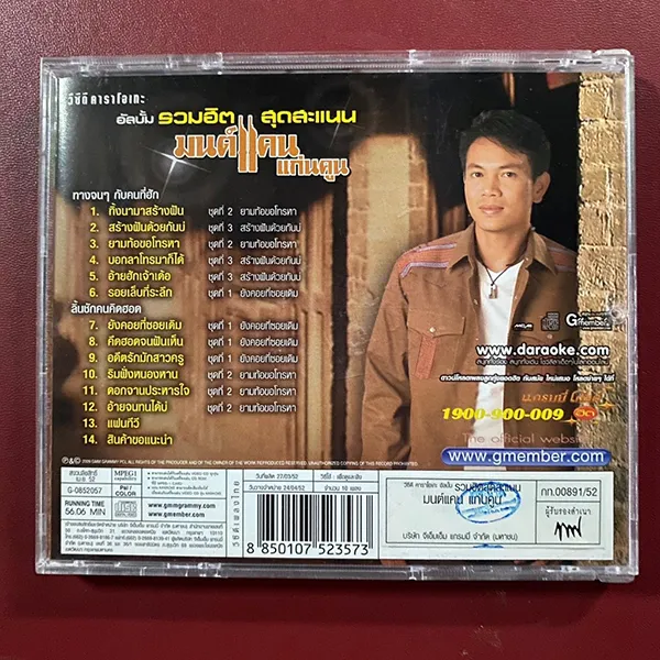 รวมฮิตสุดสะแนน มนต์แคน แก่นคูน คาราโอเกะ