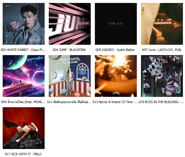 [Spotify] Top 100 ฮิตติดกระแส • Update 2025-07-11 [320 kbps]