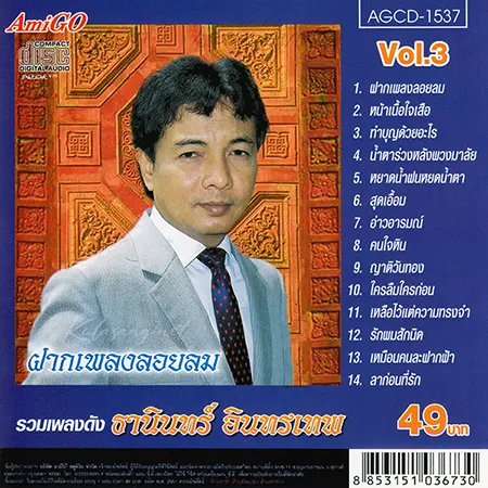 ธานินทร์ อินทรเทพ - ฝากเพลงลอยลม (320KBpS)