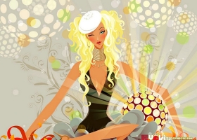 วอลล์การ์ตูนหวาน ๆ