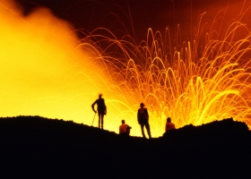 Volcanoes Scenes HQ Wallpaper