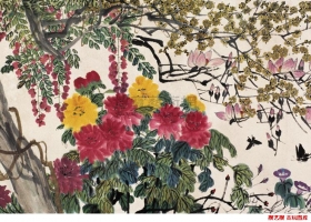 ศิลปะภาพจากปลายพู่กันจีน