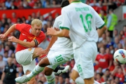 Testimonial Match for Paul Scholes Manchester United - New York Cosmos