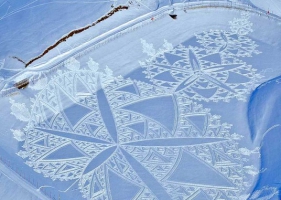 ศิลปะจากหิมะ