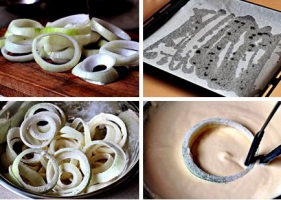A: หัวหอมทอด (Onion Ring) แบบใช้เตาอบ