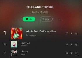 JOOX Thailand Top 100 Update 06 มี.ค. 66