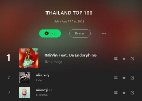 JOOX Thailand Top 100 Update 17 มี.ค. 66